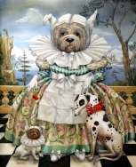 Ménine-Dog aux Cerises