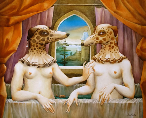 Les Précieuses (61x50cm)