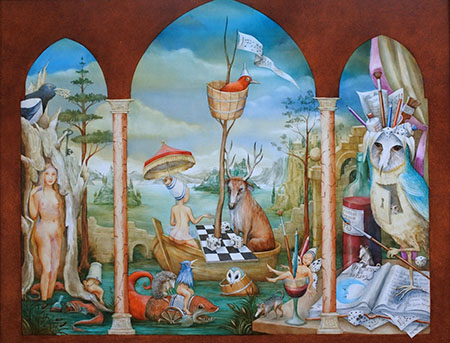 Le Retable des Désirs (81x65cm)