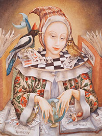 La Boule de Cristal (41x33cm)